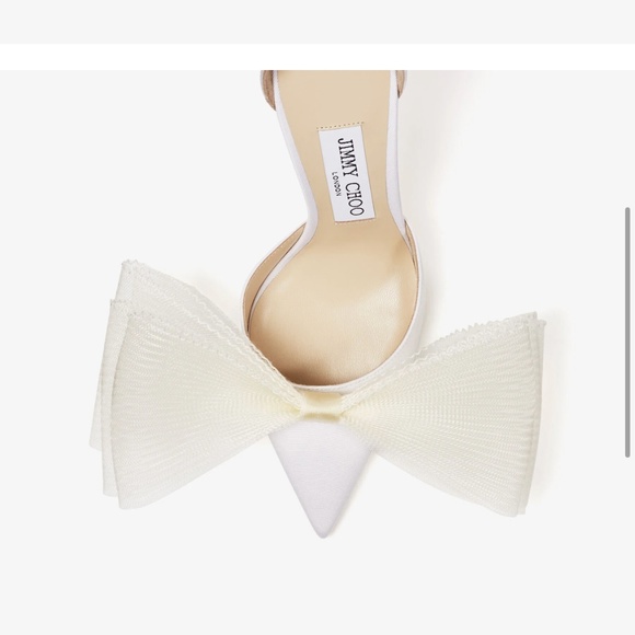 Jimmy Choo Bow Heel | Averly 100 | Size 39.5 - Picture 10 of 11